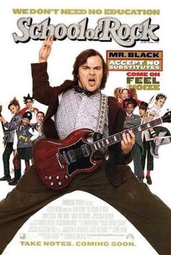 School of Rock movie poster